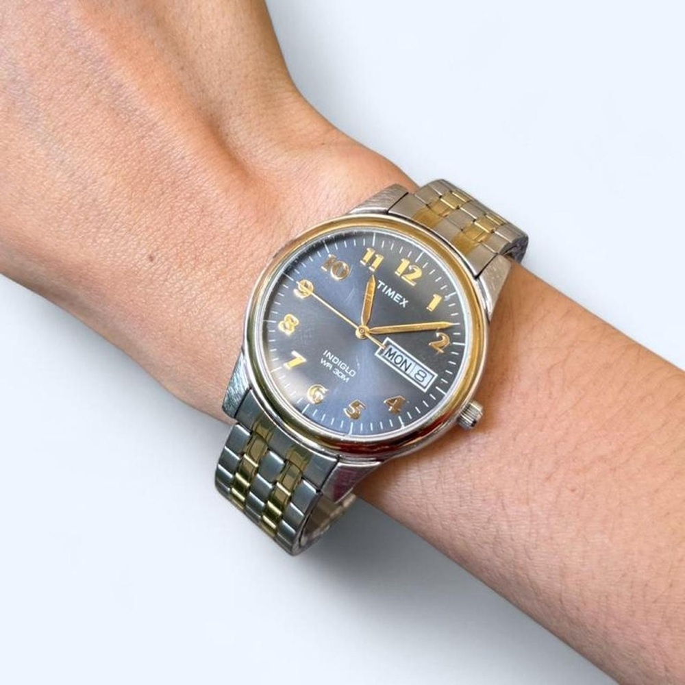 Timex Two-Tone Silver and Gold watch